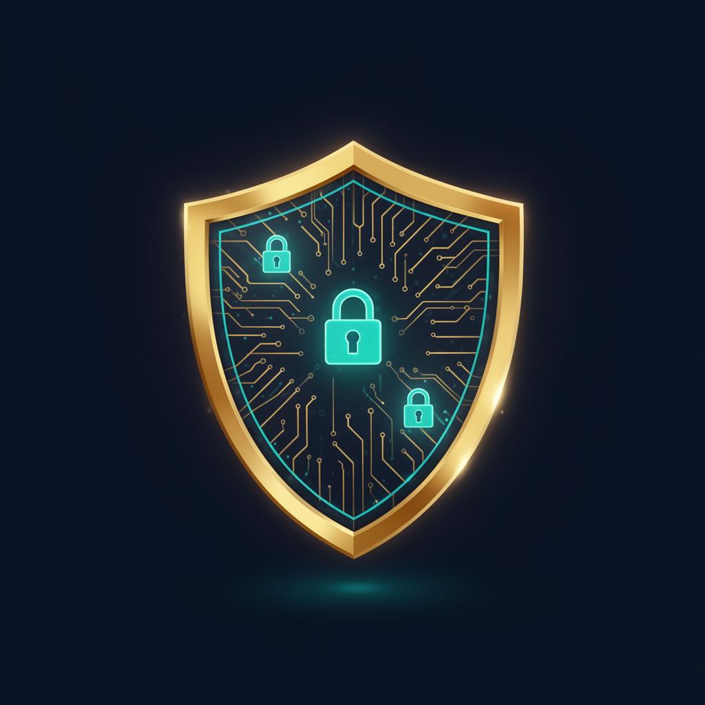 Enterprise security shield illustration